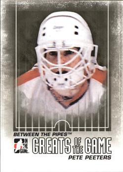 #133 Pete Peeters - Philadelphia Flyers - 2009-10 In The Game Between The Pipes Hockey