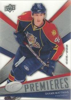 #133 Shawn Matthias - Florida Panthers - 2008-09 Upper Deck Ice Hockey