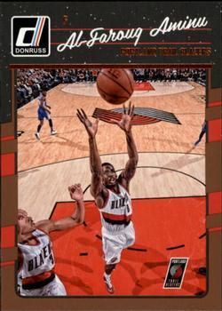 #133 Al-Farouq Aminu - Portland Trail Blazers - 2016-17 Donruss Basketball