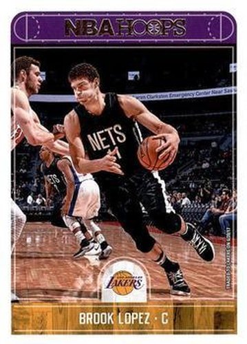 #133 Brook Lopez - Los Angeles Lakers - 2017-18 Hoops Basketball