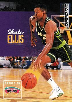 #133 Dale Ellis - San Antonio Spurs - 1992-93 SkyBox Basketball