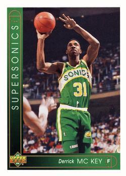 #133 Derrick McKey - Seattle SuperSonics - 1993-94 Upper Deck Basketball