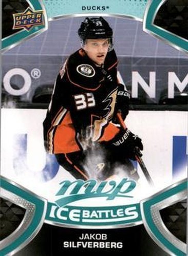#133 Jakob Silfverberg - Anaheim Ducks - 2021-22 Upper Deck MVP - Ice Battles Hockey