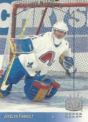 #133 Jocelyn Thibault - Quebec Nordiques - 1993-94 Upper Deck - SP Hockey