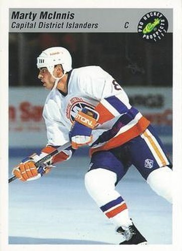 #133 Marty McInnis - Capital District Islanders - 1993 Classic Pro Prospects Hockey