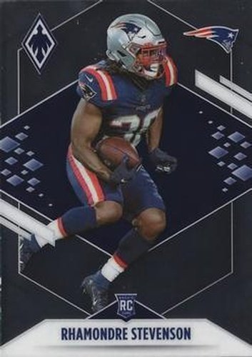 #133 Rhamondre Stevenson - New England Patriots - 2021 Panini Phoenix Football