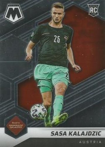 #133 Sasa Kalajdzic - Austria - 2021-22 Panini Mosaic Road to FIFA World Cup Soccer