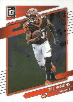 #133 Tee Higgins - Cincinnati Bengals - 2021 Donruss Optic Football