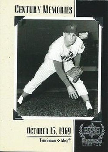 #133 Tom Seaver - New York Mets - 1999 Upper Deck Century Legends Baseball