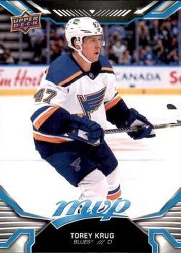 #133 Torey Krug - St. Louis Blues - 2022-23 Upper Deck MVP Hockey