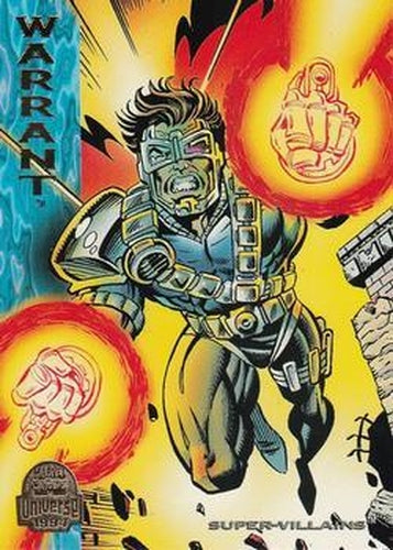 #133 Warrant - 1994 Fleer Marvel Universe
