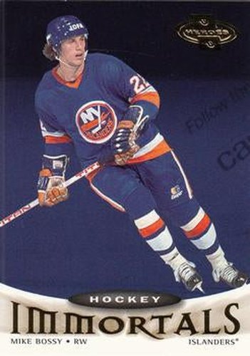 #133 Mike Bossy - New York Islanders - 2000-01 Upper Deck Heroes Hockey