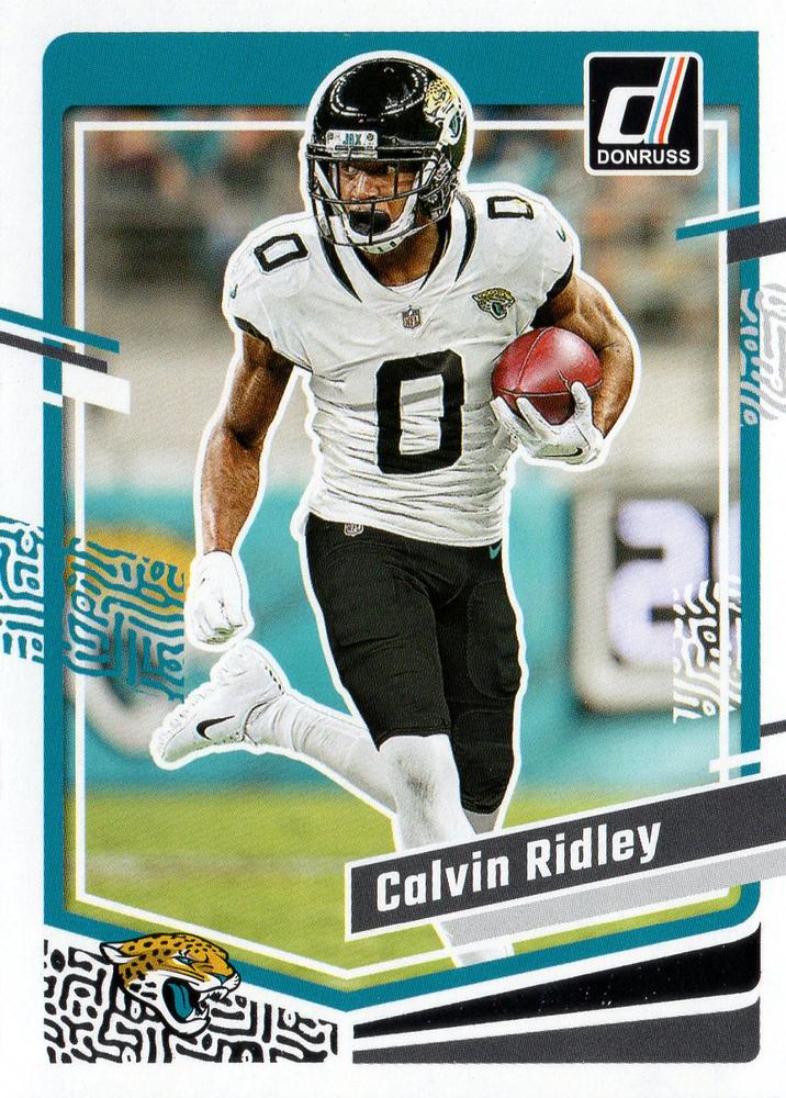 #133 Calvin Ridley - Jacksonville Jaguars - 2023 Donruss Football
