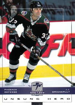 #133 J.J. Daigneault - Phoenix Coyotes - 1999-00 Upper Deck Wayne Gretzky Hockey