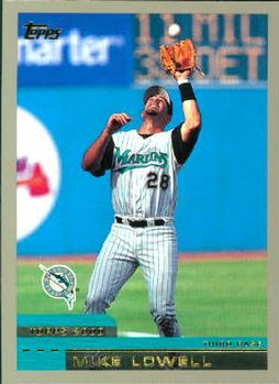 #133 Mike Lowell - Florida Marlins - 2000 Topps Baseball