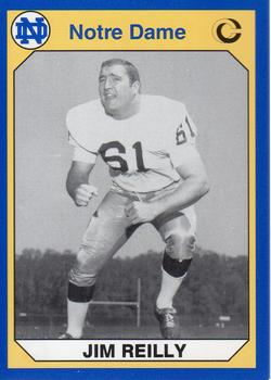 #133 Jim Reilly - Notre Dame Fighting Irish - 1990 Collegiate Collection Notre Dame Football