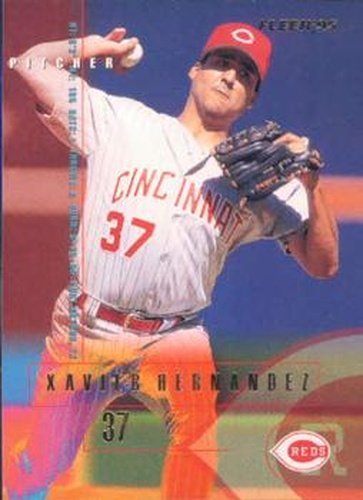 #U-133 Xavier Hernandez - Cincinnati Reds - 1995 Fleer Update Baseball