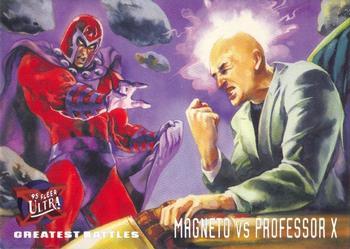 #133 Magneto vs. Professor X - 1995 Fleer Ultra X-Men