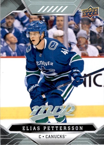 #133 Elias Pettersson - Vancouver Canucks - 2019-20 Upper Deck MVP Hockey