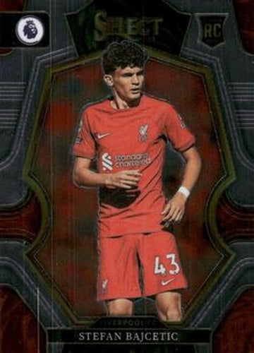 #133 Stefan Bajcetic - Liverpool - 2022-23 Panini Select Premier League Soccer