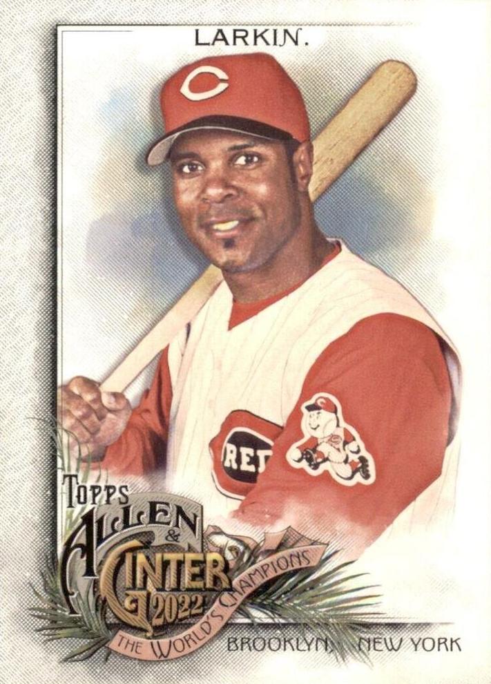 #133 Barry Larkin - Cincinnati Reds - 2022 Topps Allen & Ginter Baseball