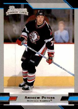#133 Andrew Peters - Buffalo Sabres - 2003-04 Bowman Draft Picks and Prospects Hockey