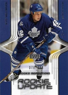 #133 Kyle Wellwood - Toronto Maple Leafs - 2003-04 Upper Deck Rookie Update Hockey