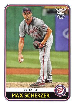 #134 Max Scherzer - Washington Nationals - 2020 Topps Big League Baseball