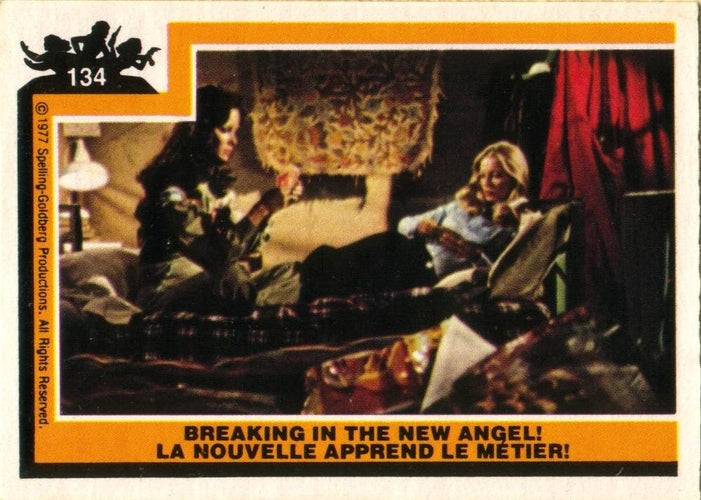 #134 Breaking in the New Angel! - 1977 O-Pee-Chee Charlie's Angels