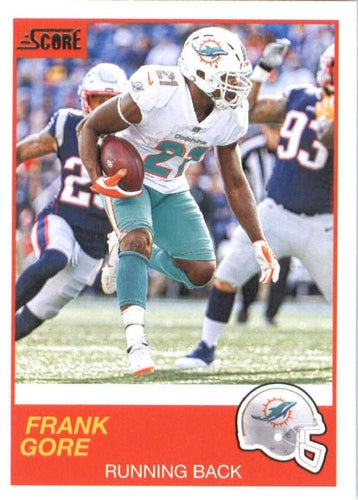 #134 Frank Gore - Miami Dolphins - 2019 Score Football