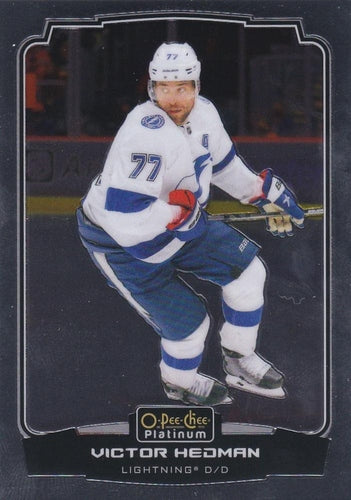 #134 Victor Hedman - Tampa Bay Lightning - 2022-23 O-Pee-Chee Platinum Hockey