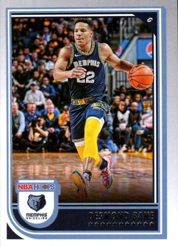 #134 Desmond Bane - Memphis Grizzlies - 2022-23 Hoops Basketball