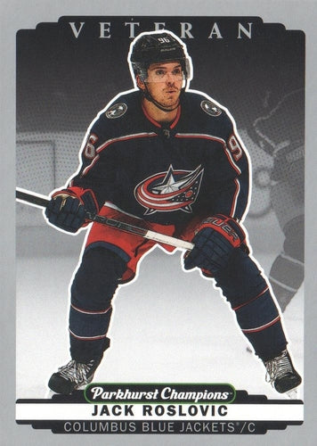 #134 Jack Roslovic - Columbus Blue Jackets - 2022-23 Parkhurst Champions - Silver Hockey
