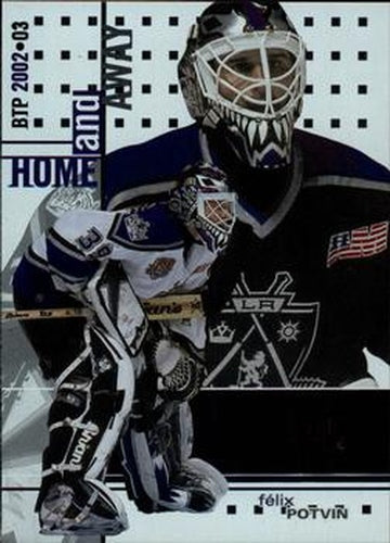 #134 Felix Potvin - Los Angeles Kings - 2002-03 Be a Player Between the Pipes Hockey