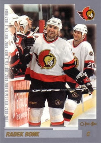 #134 Radek Bonk - Ottawa Senators - 2000-01 O-Pee-Chee Hockey