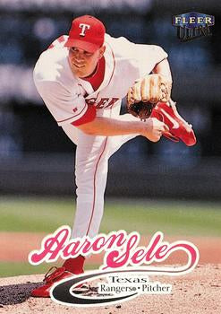#134 Aaron Sele - Texas Rangers - 1999 Ultra Baseball