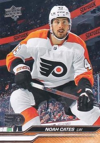 #134 Noah Cates - Philadelphia Flyers - 2023-24 Upper Deck Hockey