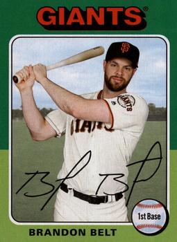 #134 Brandon Belt - San Francisco Giants - 2019 Topps Archives Baseball