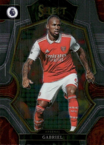 #134 Gabriel - Arsenal FC - 2022-23 Panini Select Premier League Soccer
