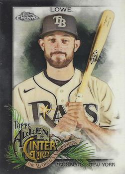 #134 Brandon Lowe - Tampa Bay Rays - 2022 Topps Allen & Ginter Chrome Baseball