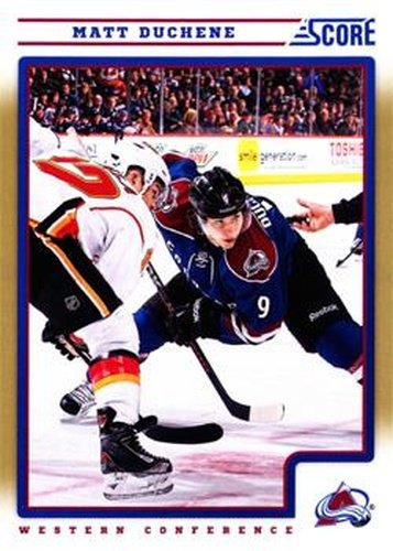 #134 Matt Duchene - Colorado Avalanche - 2012-13 Score - Gold Rush Hockey