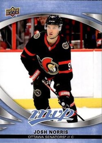 #134 Josh Norris - Ottawa Senators - 2023-24 Upper Deck MVP - Ice Battles Hockey