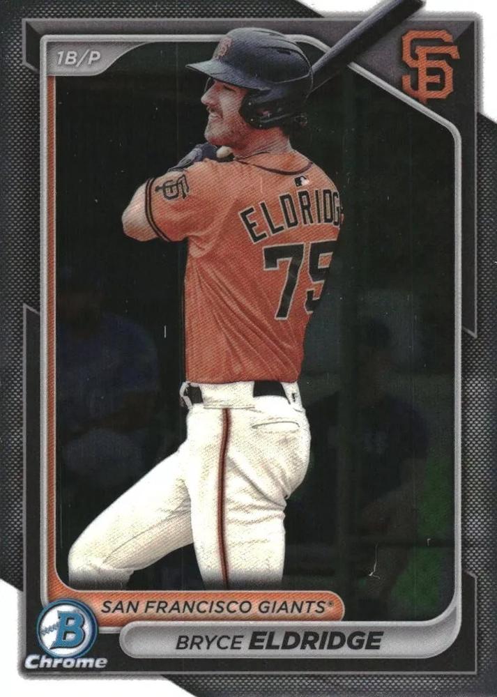 #BCP-134 Bryce Eldridge - San Francisco Giants - 2024 Bowman - Chrome Prospects Baseball