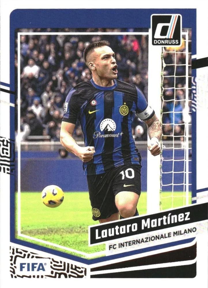 #134 Lautaro Martinez - Inter Milan - 2023-24 Donruss Soccer