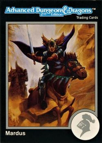 #134 Mardus - 1991 TSR Advanced Dungeons & Dragons - Silver