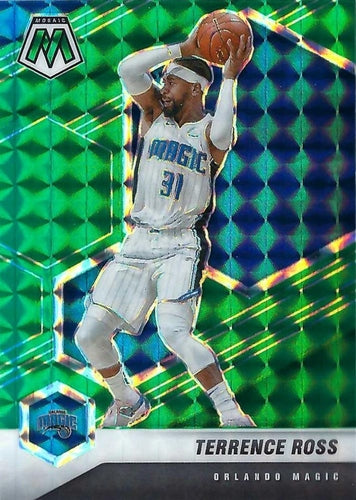 #134 Terrence Ross - Orlando Magic - 2020-21 Panini Mosaic - Mosaic Green Basketball