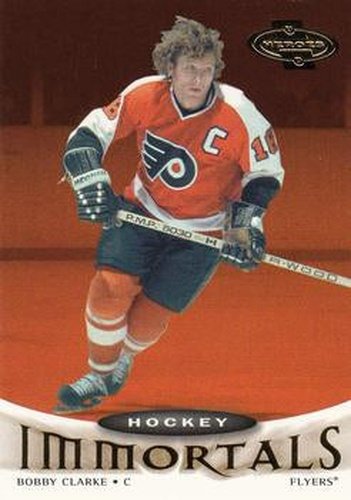 #134 Bobby Clarke - Philadelphia Flyers - 2000-01 Upper Deck Heroes Hockey