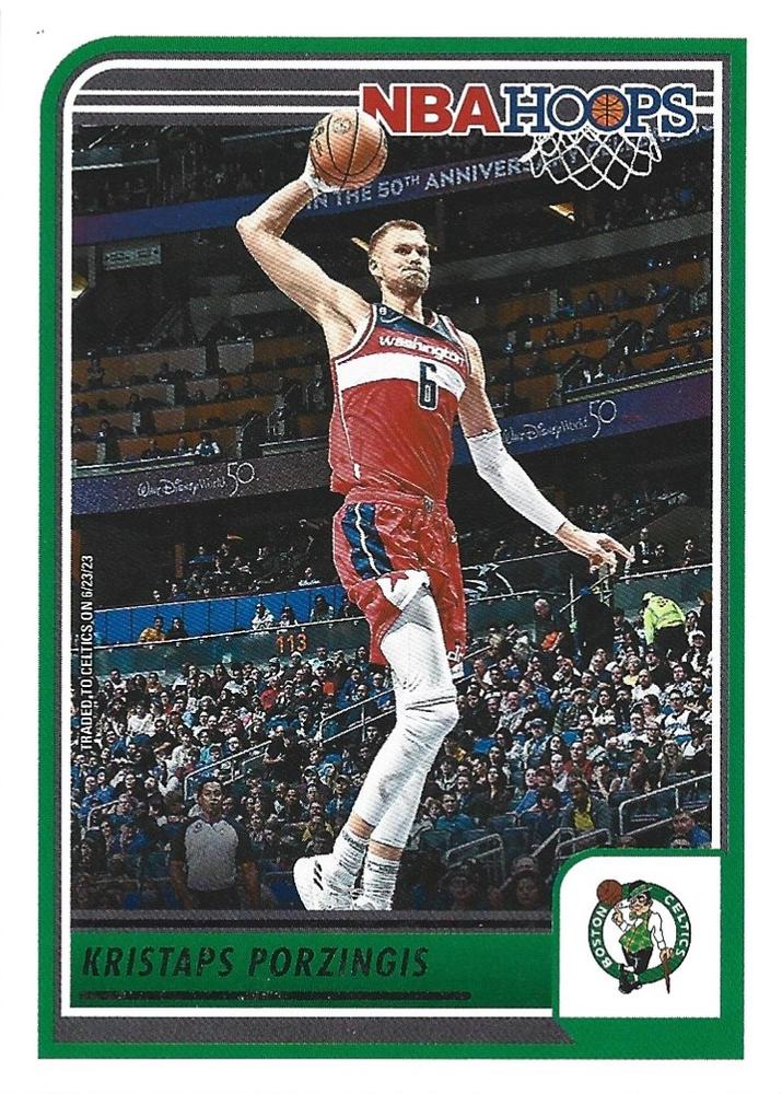 #134 Kristaps Porzingis - Boston Celtics - 2023-24 Hoops Basketball