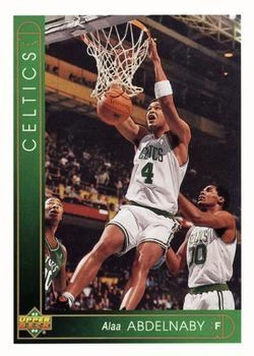 #134 Alaa Abdelnaby - Boston Celtics - 1993-94 Upper Deck Basketball