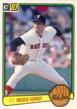 #134 Bruce Hurst - Boston Red Sox - 1983 Donruss Baseball